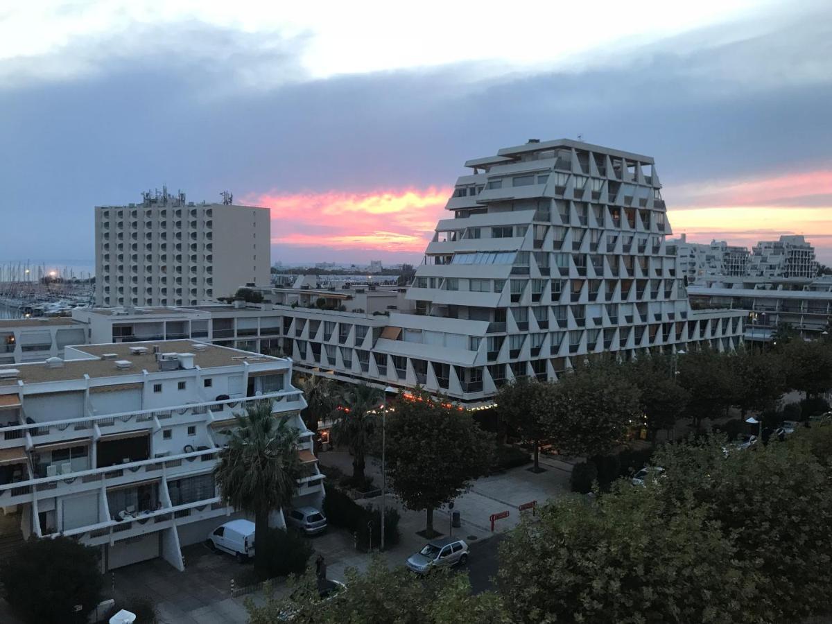 Studio 2-3 Pers Parking Clim Vue Port Et Mer La Grande-Motte Exterior photo