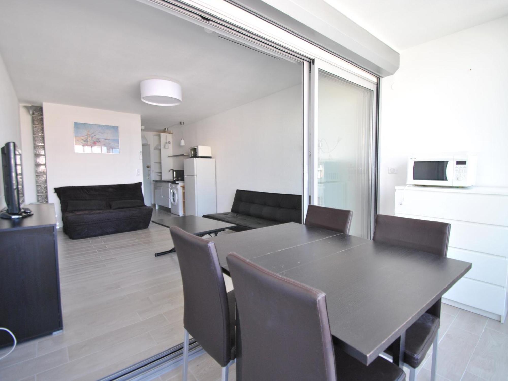 Studio 2-3 Pers Parking Clim Vue Port Et Mer La Grande-Motte Room photo